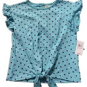 FOREVER & EVER GIRLS "SEA BREEZE" SUMMER TOP SIZE MEDIUM 10/12